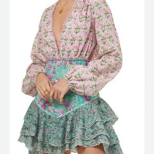 NWT hemant & nandita printed mini dress